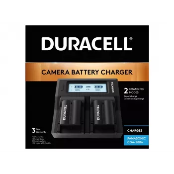 Cargador de baterías Duracell DRP6116