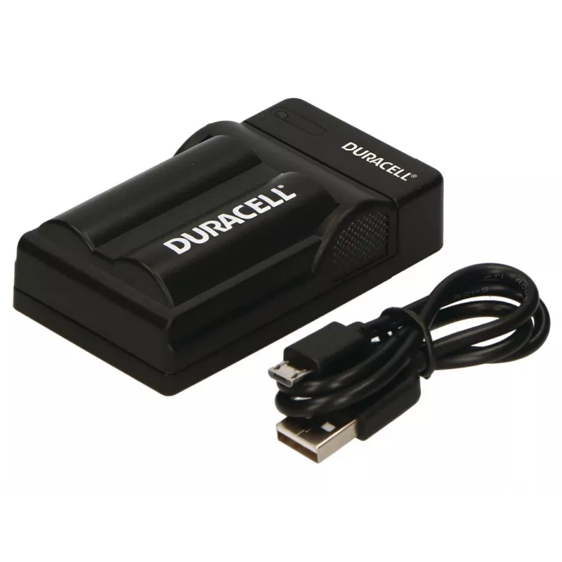Cargador de batería para cámara digital Duracell, USB, cargador de interior, Panasonic CGA-S002E, CGA-S006, negro, 5 V, 5 V
