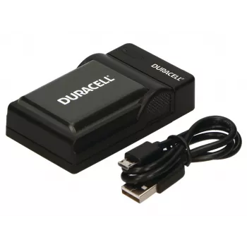 Cargador de batería para cámara digital Duracell, USB, cargador de interior, Sony NP-F550, NP-FM500H, NP-FM50, negro, 5 V, 5 V