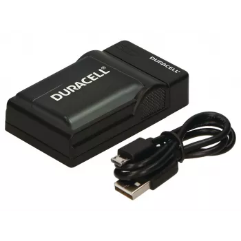 Cargador para cámara digital Duracell, USB, cargador de batería de interior, negro, 5 V, 5 V, 5 V