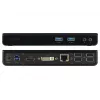 Cable de estación de acoplamiento/replicador de puertos para portátil 2-Power DOC0110A USB 3.2 Gen 1 (3.1 Gen 1) Type-B negro