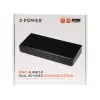 Cable de estación de acoplamiento/replicador de puertos para portátil 2-Power DOC0110A USB 3.2 Gen 1 (3.1 Gen 1) Type-B negro