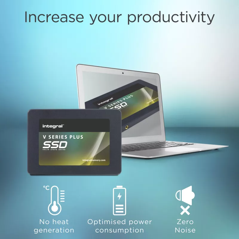 Integral 256GB SSD 2,5 pulgadas SATA 3 R-550MB/s W-500MB/s TBW 75 V SERIES 2 PLUS