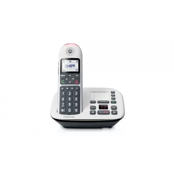 Motorola CD5011 Teléfono inalámbrico DECT con contestador automático, blanco