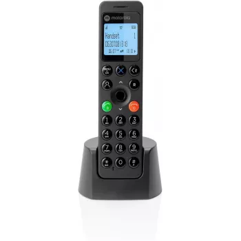 Motorola DOT201 teléfono DECT identificación de llamadas negro