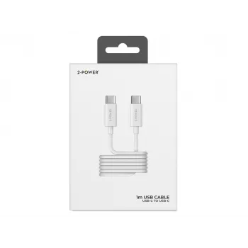 2-Power 2PUC1M04W cargador para dispositivos móviles blanco