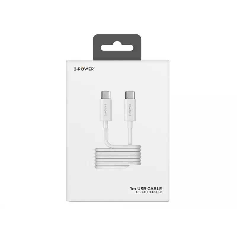 2-Power 2PUC1M04W cargador para dispositivos móviles blanco