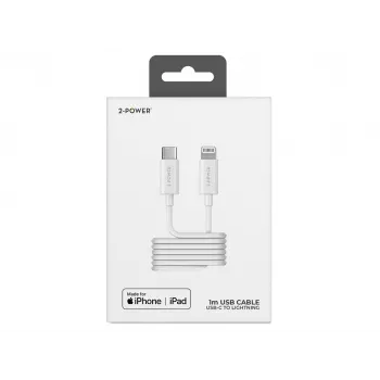 2-Power 2PUC1M03W cargador para dispositivos móviles blanco