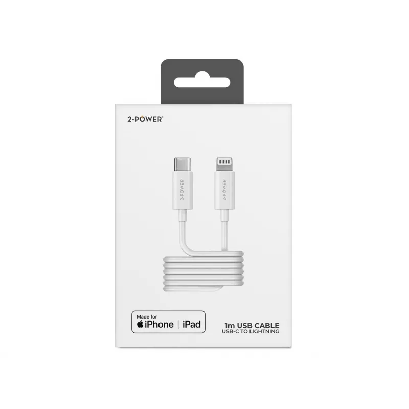 2-Power 2PUC1M03W cargador para dispositivos móviles blanco