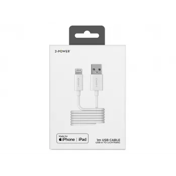 2-Power 2PUC1M02W cargador para dispositivos móviles blanco