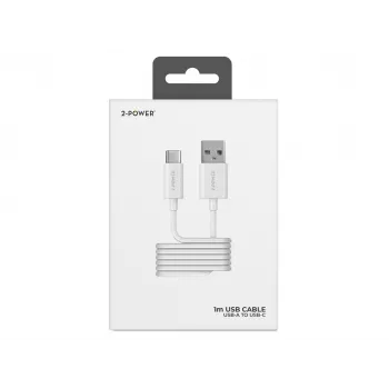 2-Power 2PUC1M01W cargador para dispositivos móviles blanco