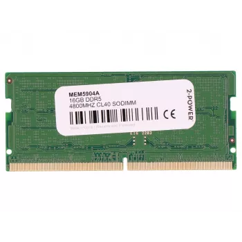 2-Power MEM5904A módulo de memoria 16 GB 1 x 16 GB DDR5 262-Pin SO-DIMM