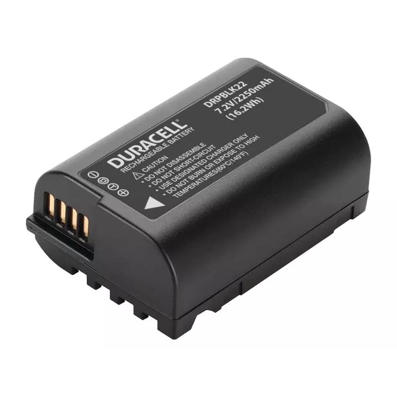 Duracell DRPBLK22 batería para cámara/videocámara 2250 mAh