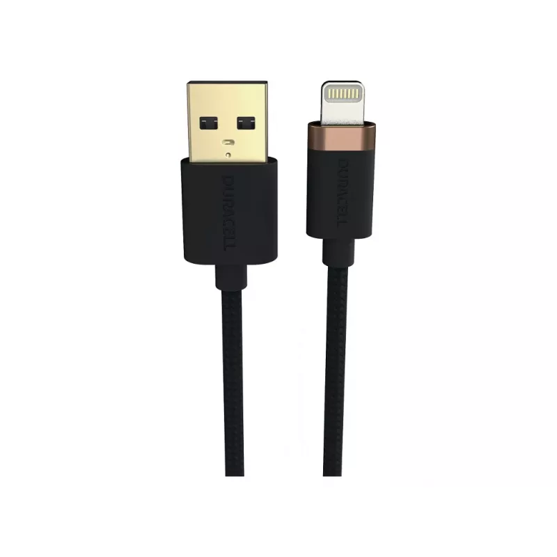Duracell USB8012A Cable Lightning Negro