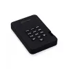 iStorage diskAshur² HDD 4TB Negro | Disco duro portátil seguro | Cifrado por hardware AES-XTS de 256 bits | Protegido por PIN | Independiente del sistema operativo y de la plataforma | Conforme TAA | Protección contra ataques de fuerza bruta | Resistente al polvo y al agua