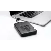 iStorage diskAshur PRO² SSD 4 TB | Unidad de estado sólido portátil segura | FIPS 140-2 Nivel 2, NCSC CPA, NLNCSA BSPA y NATO Restricted | Cifrado por hardware AES-XTS de 256 bits | Protegida por PIN | Independiente del sistema operativo y de la plataforma | Conforme RGPD, conforme TAA | Protección contra ataques de fuerza bruta | Resistente al polvo y al agua