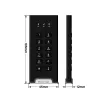 iStorage diskAshur M² SSD 240 GB | Unidad de estado sólido portátil segura | Conforme FIPS 140-3 Nivel 3 | Common Criteria EAL 5+ | Independiente del sistema operativo y de la plataforma | Conforme RGPD, TAA | Protección contra ataques de fuerza bruta | Resistente al polvo y al agua