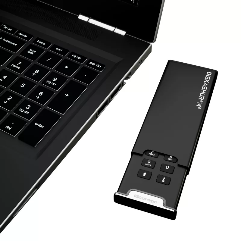 iStorage diskAshur M² SSD 2TB | SSD portátil segura | Conforme FIPS 140-3 Nivel 3 | Common Criteria EAL 5+ | Independiente del SO y de la plataforma | Conforme RGPD, TAA | Defensa contra fuerza bruta | Resistente al polvo y al agua