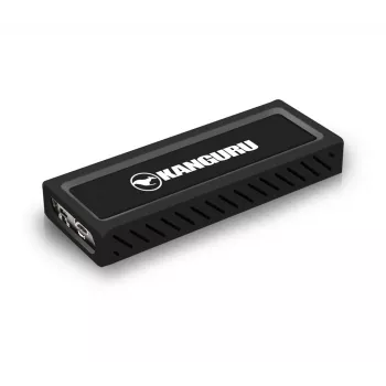 iStorage Kanguru UltraLock Superspeed+ USB-C M.2 NVMe SSD externa 2 TB | Unidad de estado sólido portátil segura | Interruptor físico de protección contra escritura | Firmware seguro | Conforme TAA |