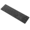 Targus EcoSmart AKB873FR Teclado Universal RF Wireless + Bluetooth AZERTY Francés Negro