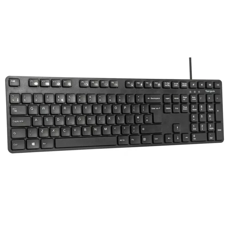 Targus AKM622FR Teclado ratón incluido Universal USB AZERTY Francés Negro