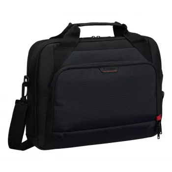 Targus EcoSmart 35,6 cm (14 pulgadas) Maletín Negro, Rojo