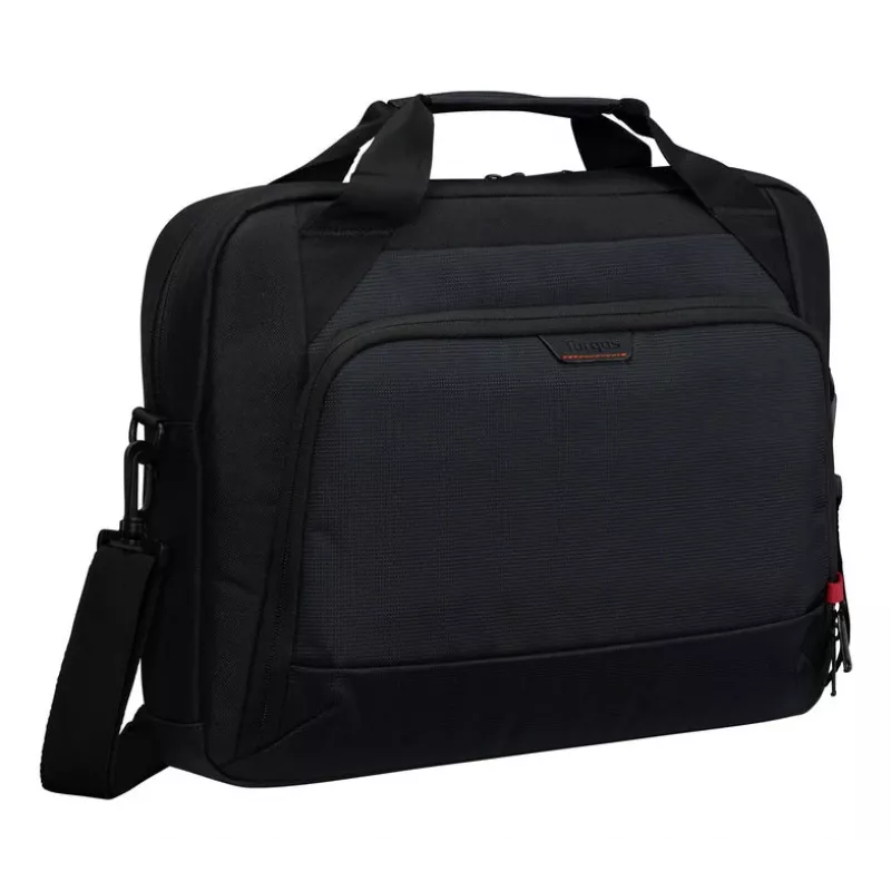 Targus EcoSmart 40,6 cm (16 pulgadas) Maletín Negro, Rojo