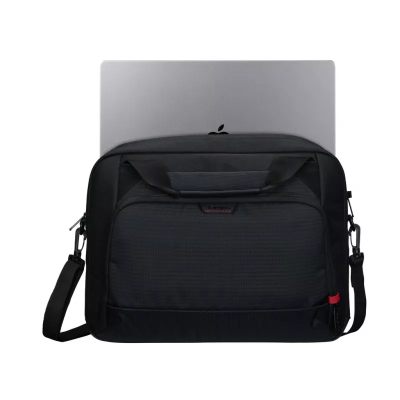 Targus EcoSmart 40,6 cm (16 pulgadas) Maletín Negro, Rojo