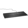 DELL teclado con cable - KB216 - francés (AZERTY) - negro, tamaño completo (100%), con cable, USB, AZERTY, negro