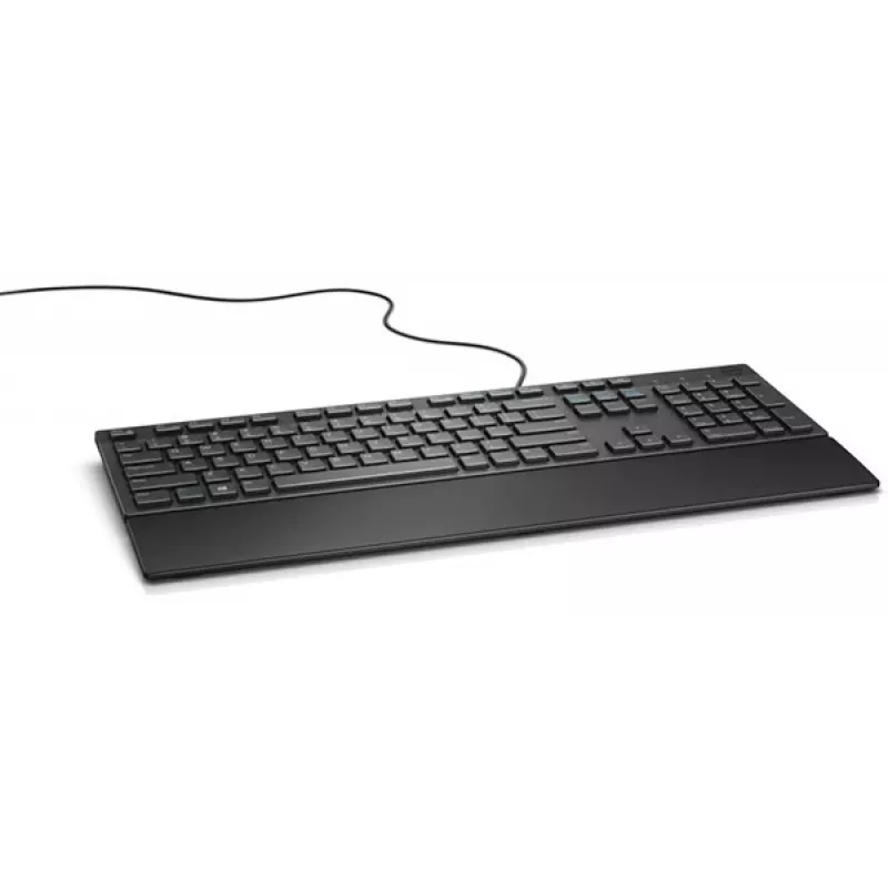 DELL teclado con cable - KB216 - francés (AZERTY) - negro, tamaño completo (100%), con cable, USB, AZERTY, negro