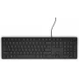 DELL teclado con cable - KB216 - italiano (QWERTY) - negro, tamaño completo (100%), con cable, USB, QWERTY, negro