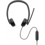 DELL Pro auricular con cable - WH3024, con cable, llamadas/música, 20 - 20000 Hz, 110 g, auricular, negro