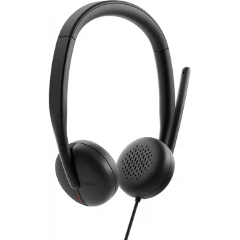 DELL Pro auricular con cable - WH3024, con cable, llamadas/música, 20 - 20000 Hz, 110 g, auricular, negro