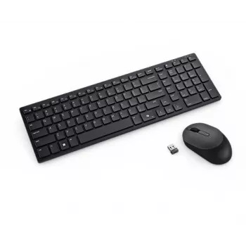 DELL Pro teclado y ratón compactos silenciosos - KM555 - pan-nórdico (QWERTY)