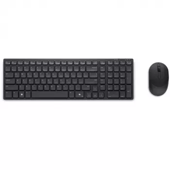 DELL Pro teclado y ratón compactos silenciosos - KM555 - pan-nórdico (QWERTY)