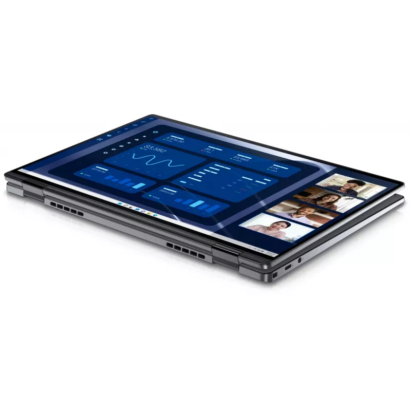 DELL Latitude 9450 2 en 1 Intel Core Ultra 7 165U híbrido (2 en 1) 35,6 cm (14 inch) pantalla táctil Quad HD+ 16 GB LPDDR5x-SDRAM 512 GB SSD Wi-Fi 7 (802.11be) Windows 11 Pro belga gris