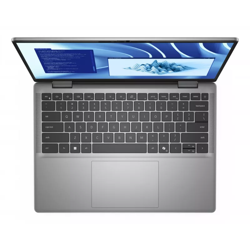DELL Latitude 7455 Copilot+ PC Snapdragon X1P-64-100 portátil 35,6 cm (14 inch) pantalla táctil Quad HD+ 16 GB LPDDR5x-SDRAM 512 GB SSD Wi-Fi 7 (802.11be) Windows 11 Pro nórdico gris
