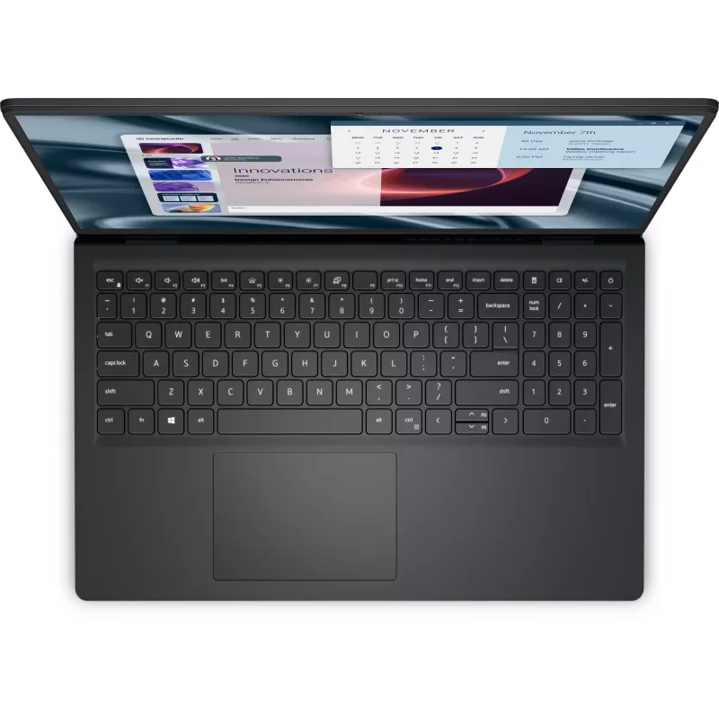 DELL Pro 15 Essential PV15255 AMD Ryzen™ 5 7520U portátil 39,6 cm (15,6 inch) Full HD 8 GB LPDDR5-SDRAM 512 GB SSD Wi-Fi 5 (802.11ac) Windows 11 Pro nórdico negro