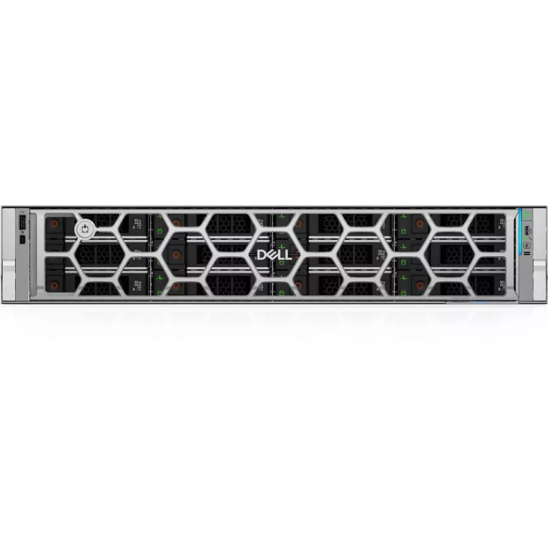 DELL R570 servidor 960 GB rack (2U) Intel Xeon 6 6507P 3,5 GHz 32 GB DDR5-SDRAM 1100 W