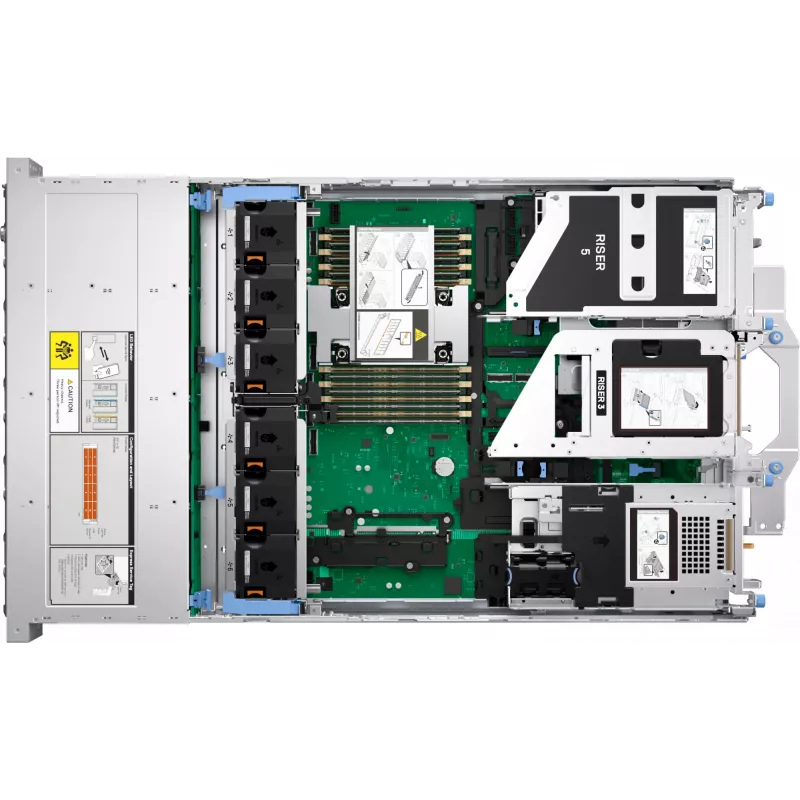DELL R570 servidor 960 GB rack (2U) Intel Xeon 6 6507P 3,5 GHz 32 GB DDR5-SDRAM 1100 W