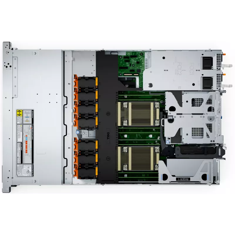 DELL PowerEdge R660XS servidor 480 GB rack (1U) Intel Xeon Silver 4510 2,4 GHz 32 GB DDR5-SDRAM 1100 W