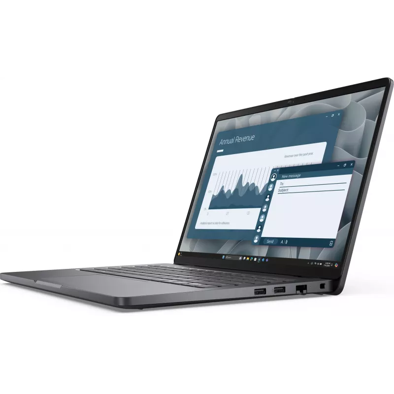 DELL Pro 14 PC14255 AMD Ryzen™ 5 PRO PRO 230 portátil 35,6 cm (14 inch) Full HD+ 16 GB DDR5-SDRAM 512 GB SSD Wi-Fi 6E (802.11ax) Windows 11 Pro alemán negro