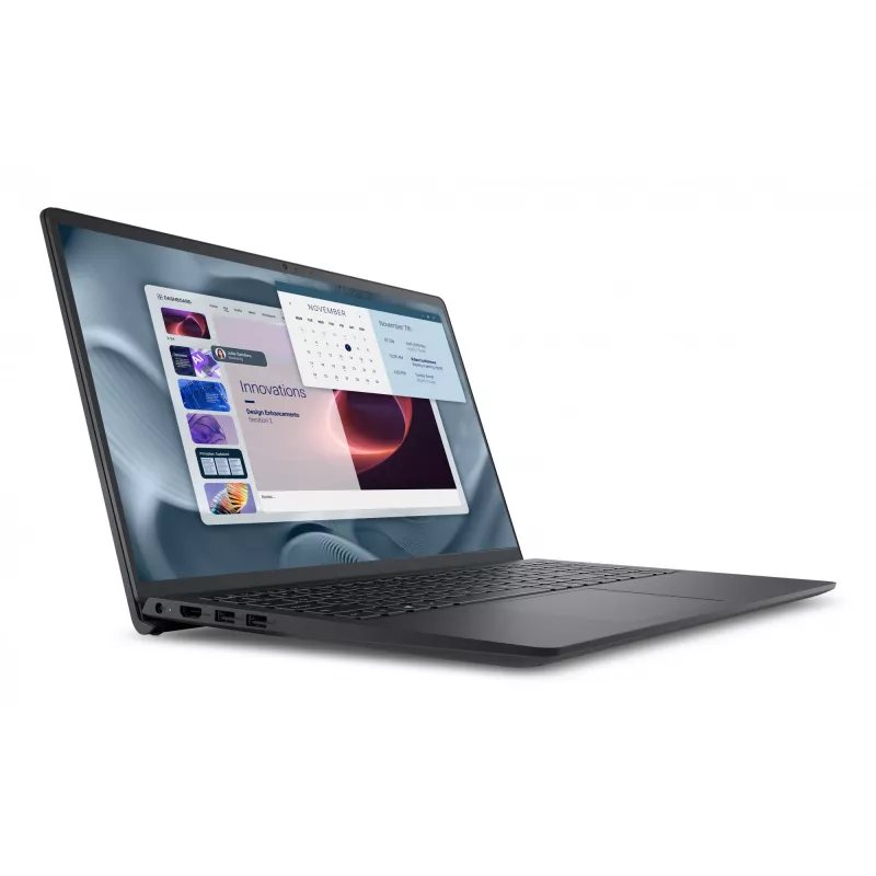 DELL Pro 15 Essential PV15250 Intel® Core™ i7 i7-1355U portátil 39,6 cm (15,6 inch) Full HD 16 GB DDR5-SDRAM 1 TB SSD Wi-Fi 6 (802.11ax) Windows 11 Pro alemán negro