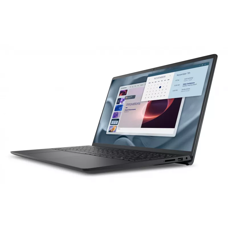 DELL Pro 15 Essential PV15250 Intel® Core™ i7 i7-1355U portátil 39,6 cm (15,6 inch) Full HD 16 GB DDR5-SDRAM 1 TB SSD Wi-Fi 6 (802.11ax) Windows 11 Pro alemán negro