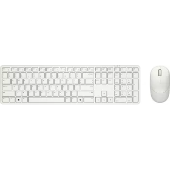 DELL Pro 5 KM526 Teclado y ratón incluidos Home/Office RF Wireless QWERTY US International Blanco