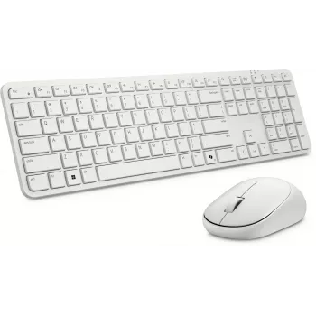DELL Pro 5 KM526 Teclado y ratón incluidos Home/Office RF Wireless QWERTY US International Blanco