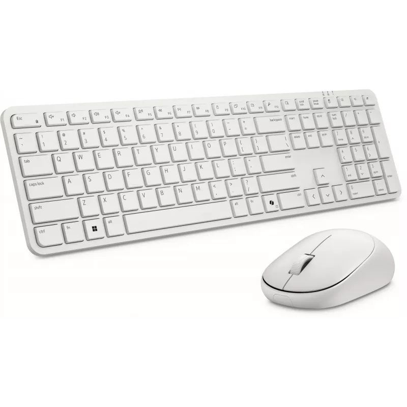 DELL Pro 5 KM526 Teclado y ratón incluidos Home/Office RF Wireless QWERTY US International Blanco