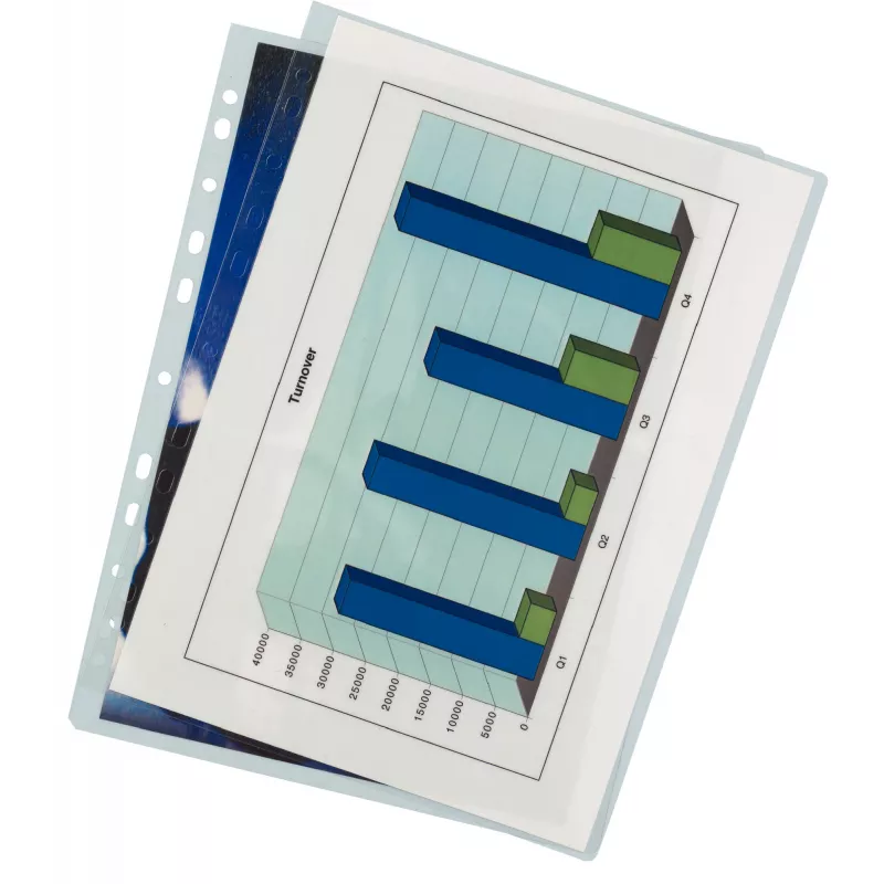 Leitz iLAM Fundas de plastificar A4 perforadas, 80 micras, pack de 100