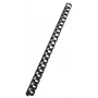 Leitz Canutillos de plástico para encuadernar, 14 mm, negro, 100 unidades (37580)