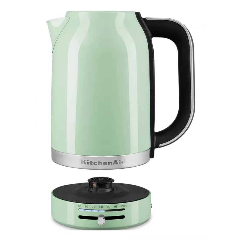 KitchenAid 5KEK1701EPT hervidor de agua 1,7 l 2400 W negro, verde, acero inoxidable